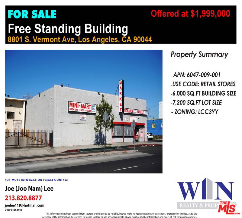 8801 S Vermont Avenue Property Photo