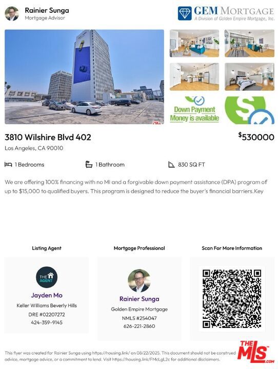 3810 Wilshire Boulevard 402 Property Photo 1