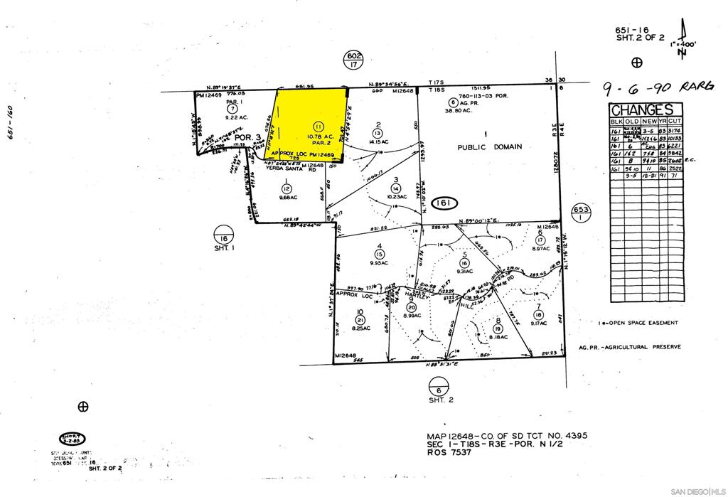 0 Yerba Santa Road Property Photo 3