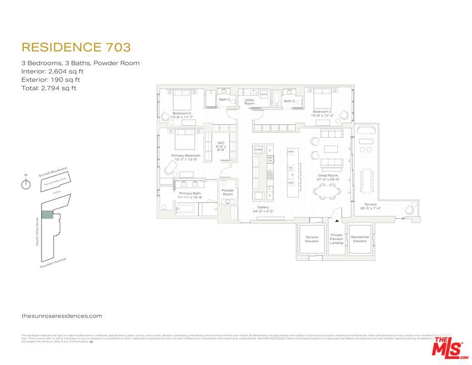8420 W Sunset Boulevard 703 Property Photo 15