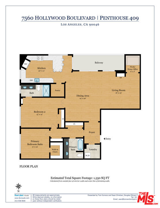 7560 Hollywood Boulevard Ph409 Property Photo 31