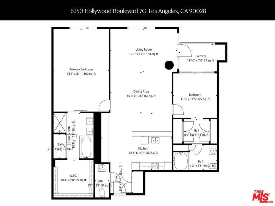 6250 Hollywood Boulevard 7g Property Photo 28