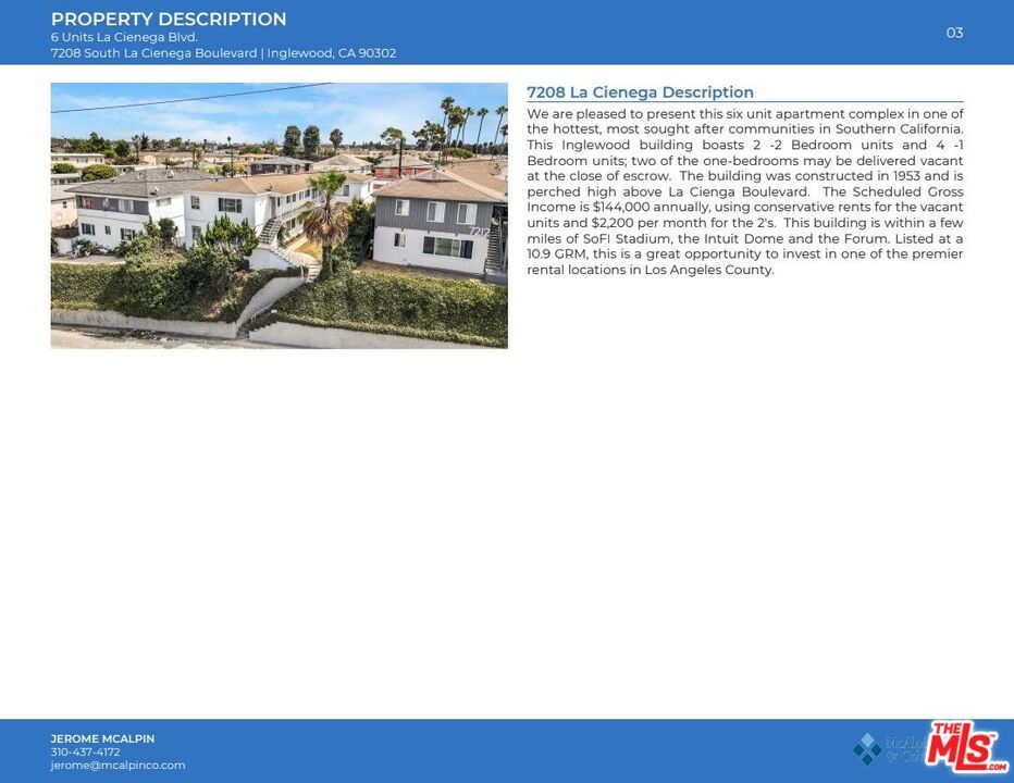 7208 S La Cienega Boulevard Property Photo 4