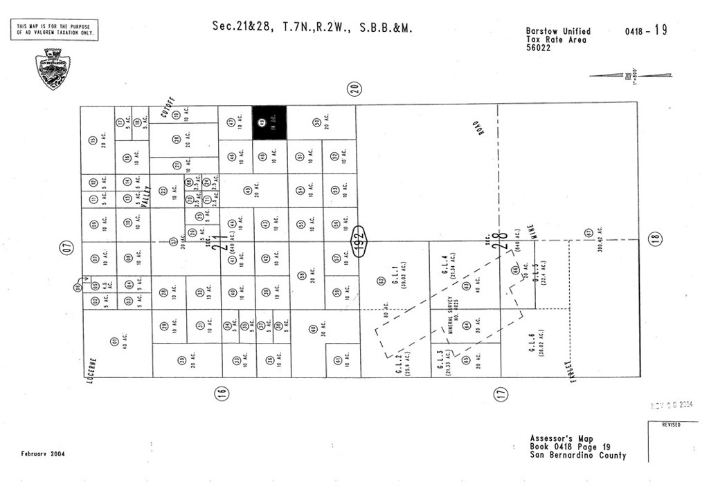 0 Aka Lucerne Valley Cutoff Property Photo 1