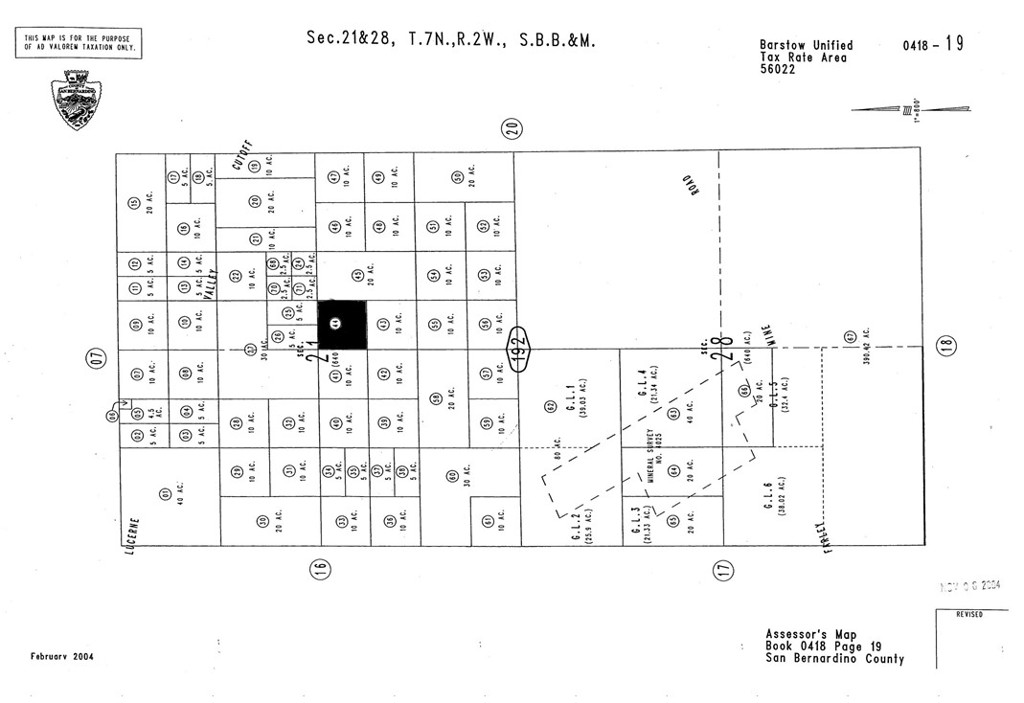0 AKA Stoddard Wells Road Property Photo 1