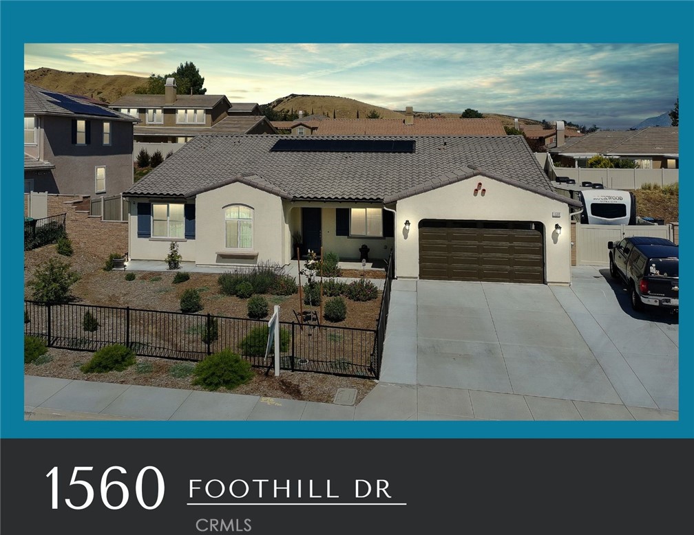 1560 Foothill Drive Property Photo