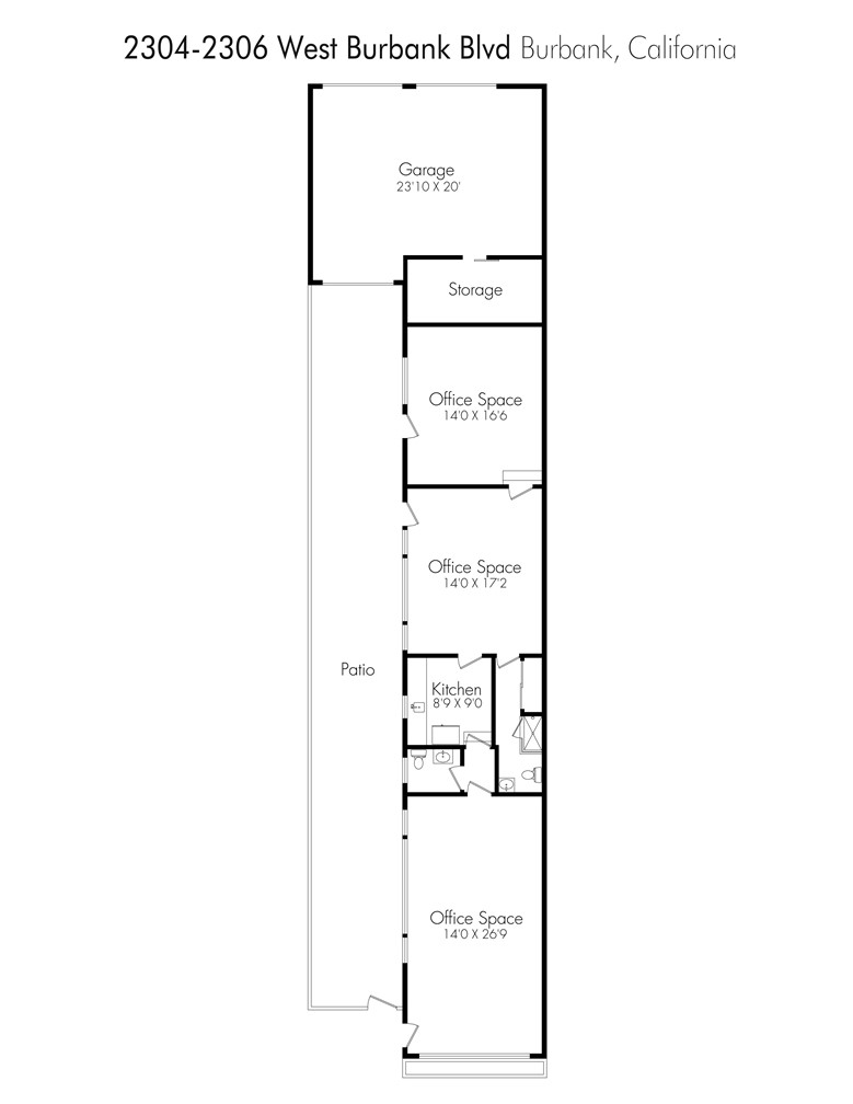 2304 2306 W Burbank Boulevard Property Photo 32