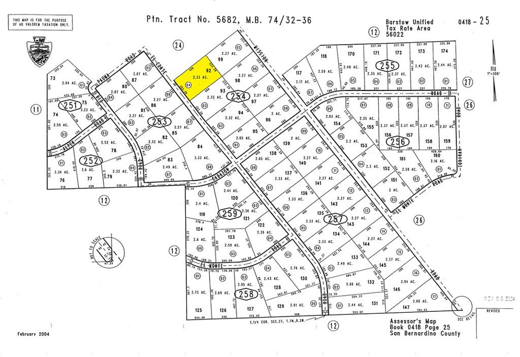 0 Le Conte - 0418254040000 Road Property Photo 1