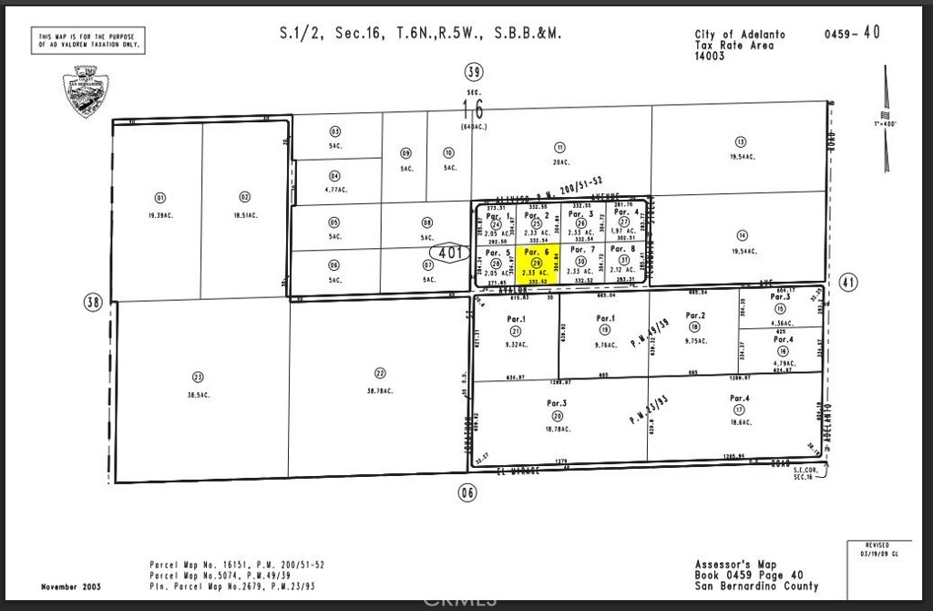 0 Avalon Parcel #0459-401-29 Avenue Property Photo 1