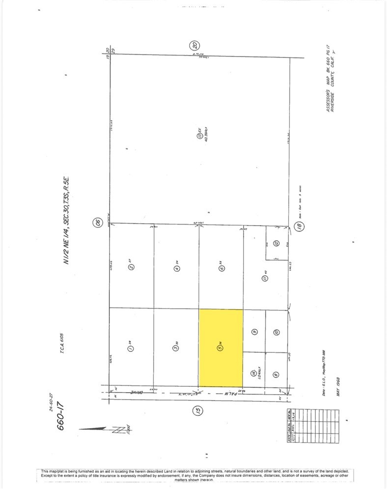 0 Palm Drive Property Photo 2