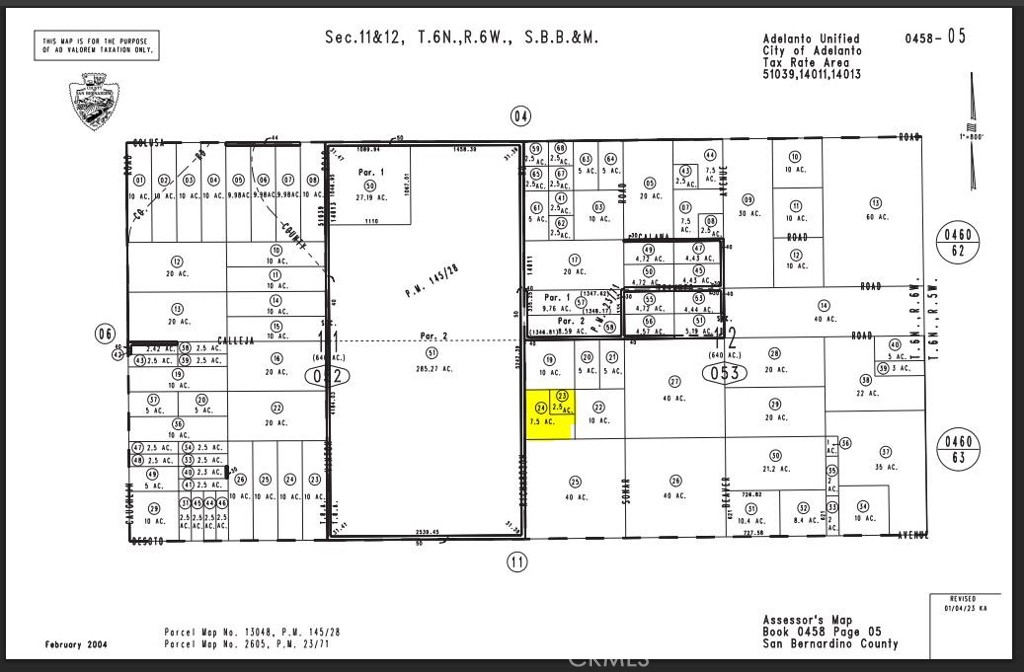 0 Richardson Parcel #0458-053-24 & 23 Property Photo 1