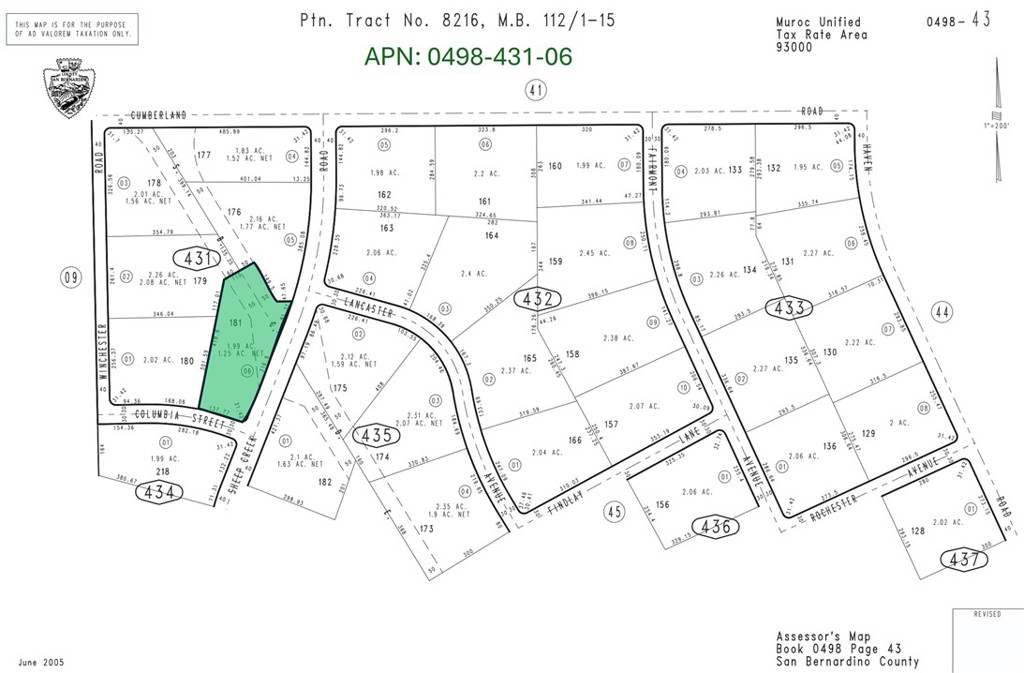 181 Lot Columbia Street Property Photo 1