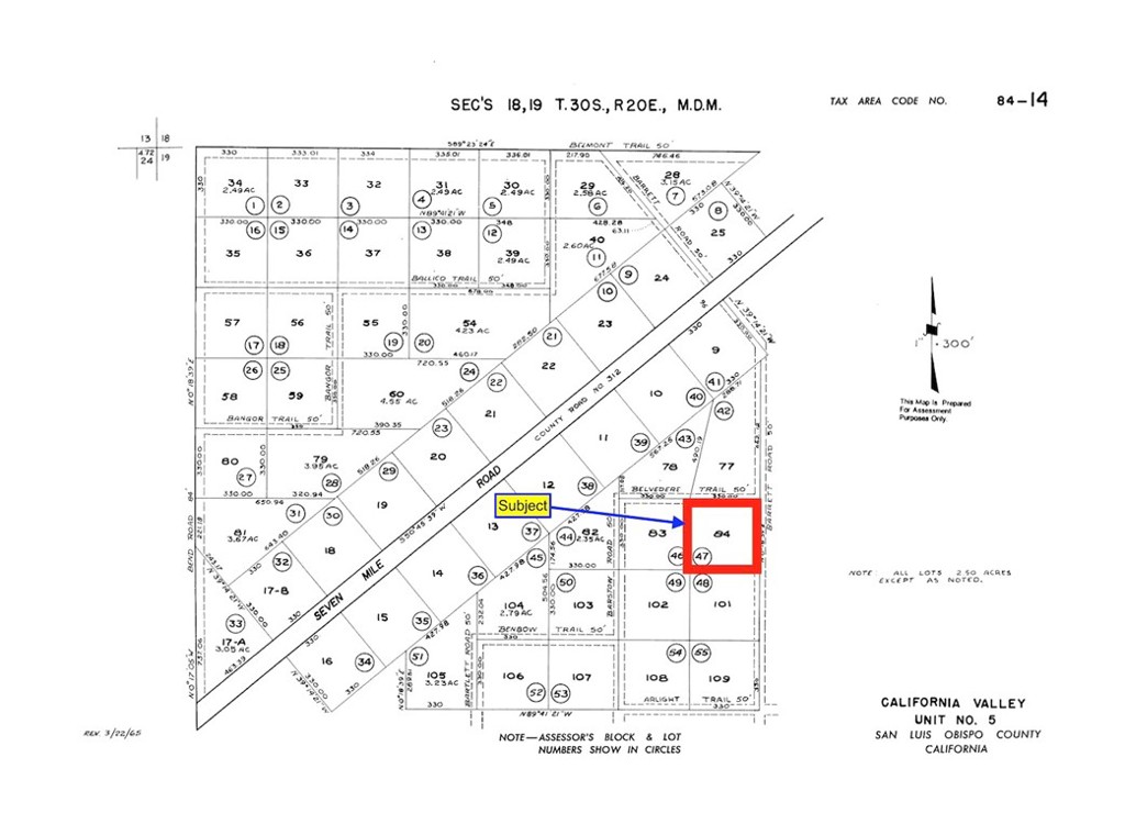 0 Barstow Rd & Benbow Trail Property Photo 1