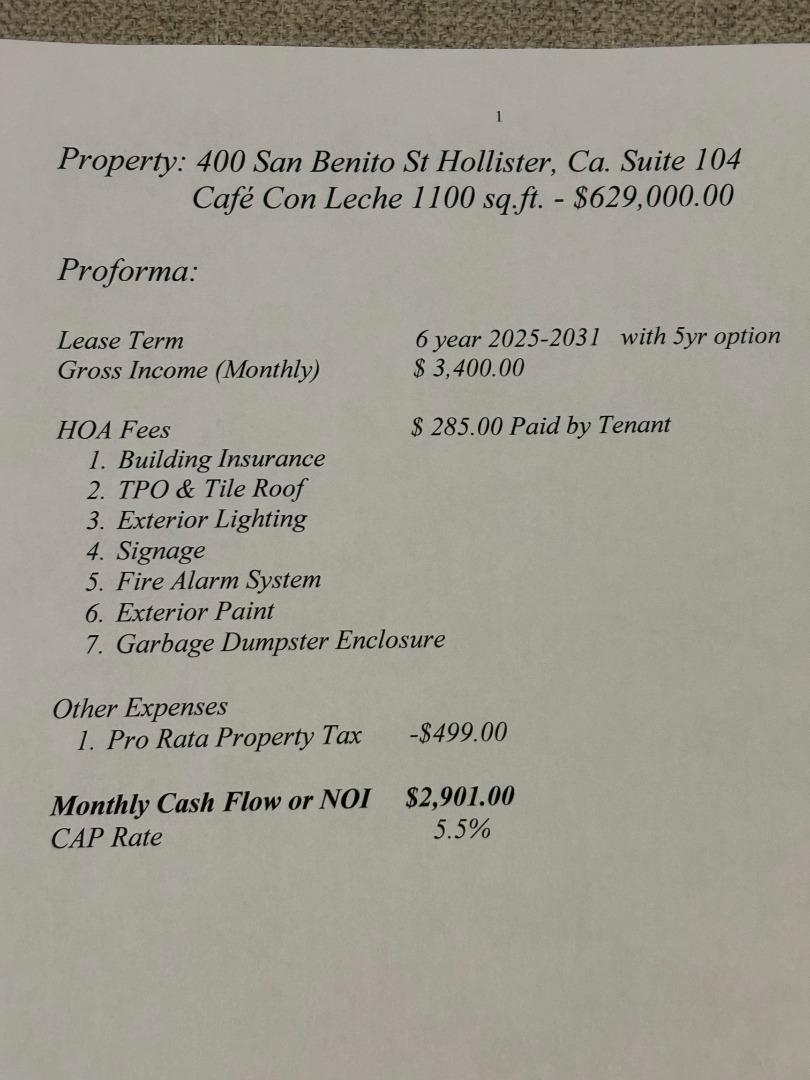 400 San Benito Street 104 Property Photo 4