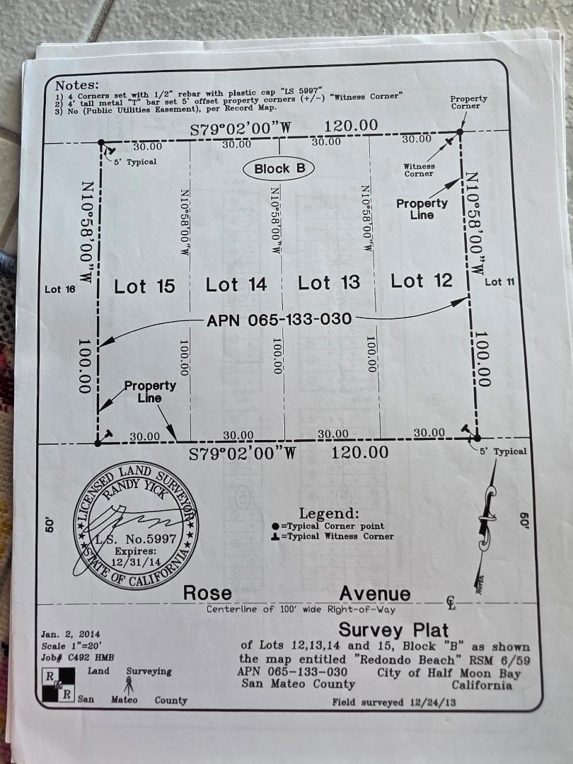0 Rose Avenue Property Photo 3