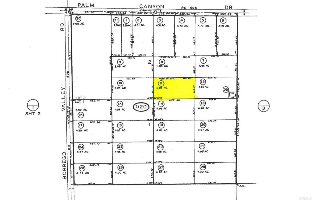 0 Palm Canyon Drive Property Photo 1