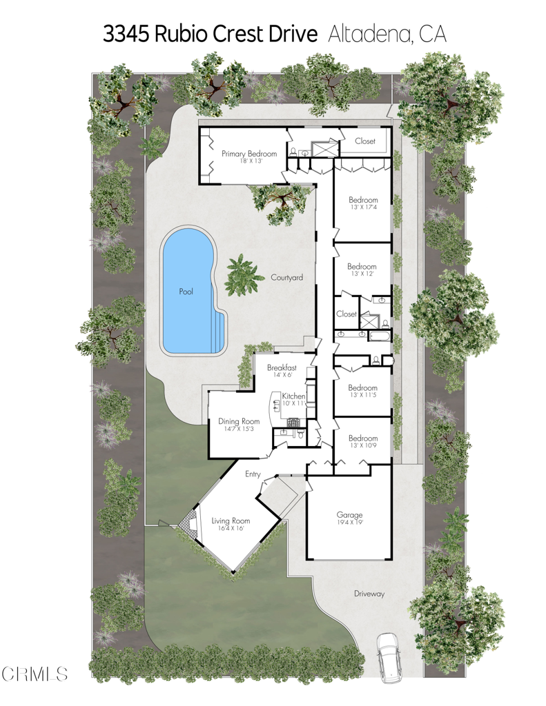 3345 Rubio Crest Drive Property Photo 17