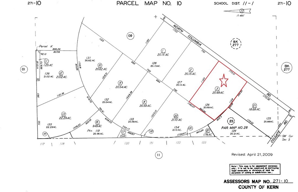 0 Columbia Rd + Calvin Cir. Property Photo 1