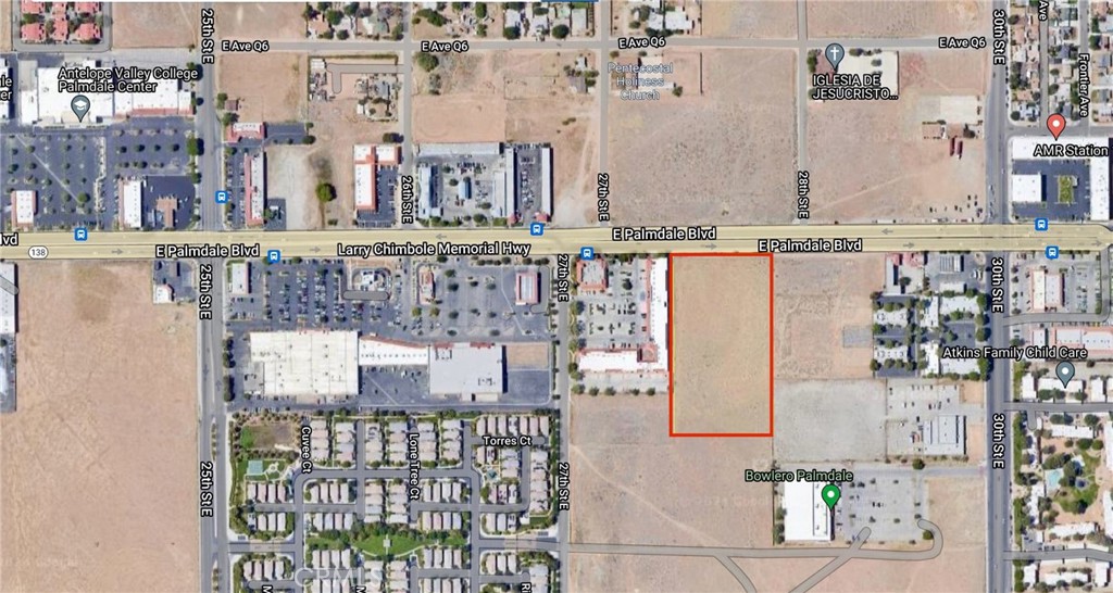 0 E Palmdale Boulevard Property Photo 1