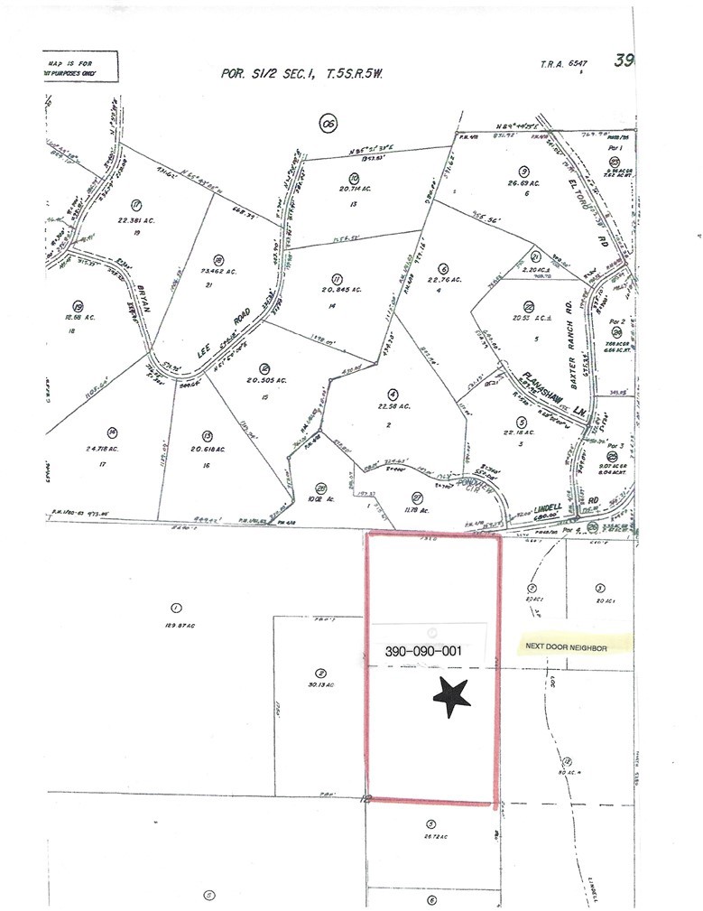 0 LINDELL Road Property Photo 1