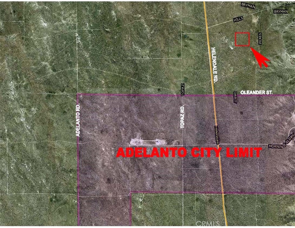 0 Helendale Rd. & Hills Rd. Property Photo 2