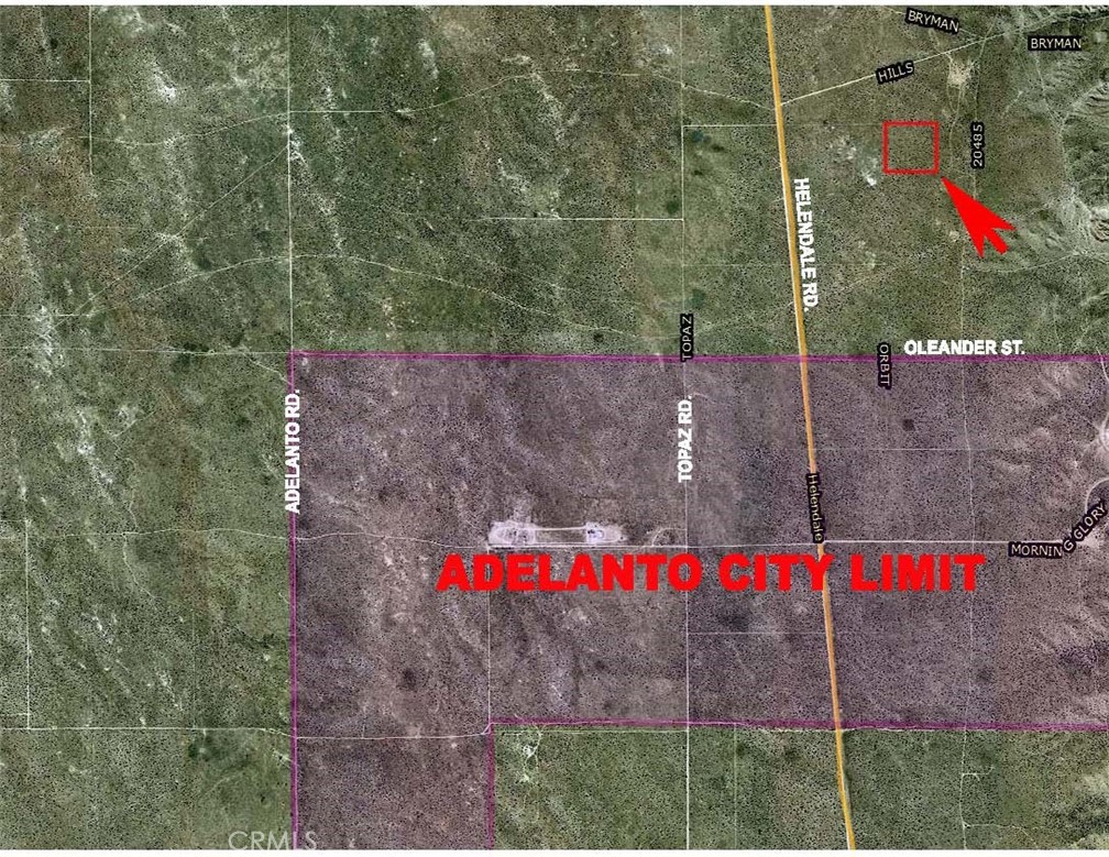 0 Helendale Rd. & Hills Rd. Property Photo 2