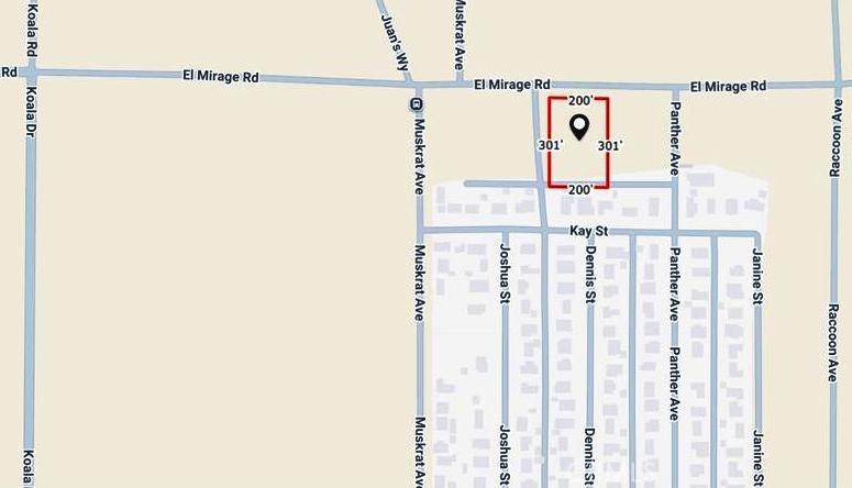 0 El Mirage & Muskrat 1.36acres Road Property Photo 3