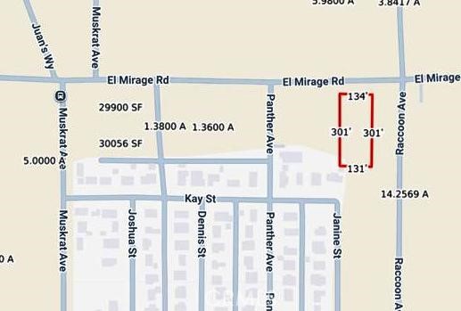 0 El Mirage & Raccoon 0.91-acres Road Property Photo 3