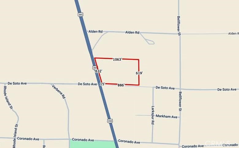0 Desoto & Hwy 395 - 14.19ac Property Photo 2