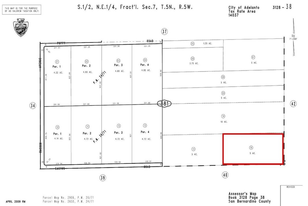 0 Cactus & Aster 5-acres Road Property Photo 6