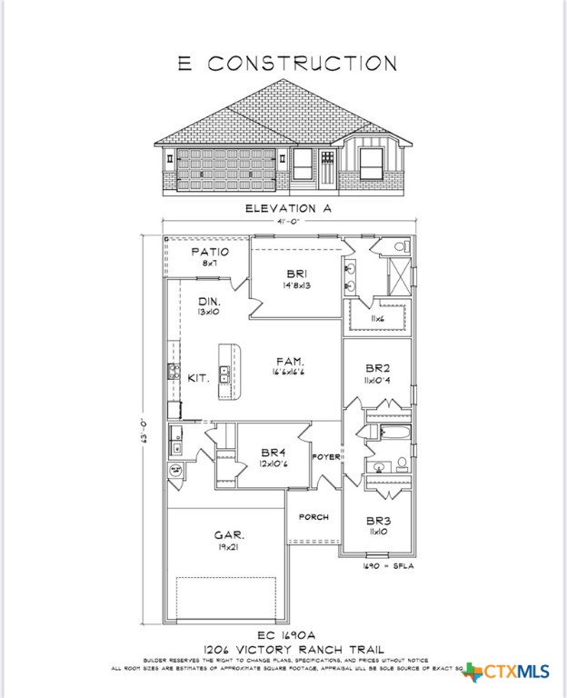 1206 Victory Ranch Trail Property Photo 1