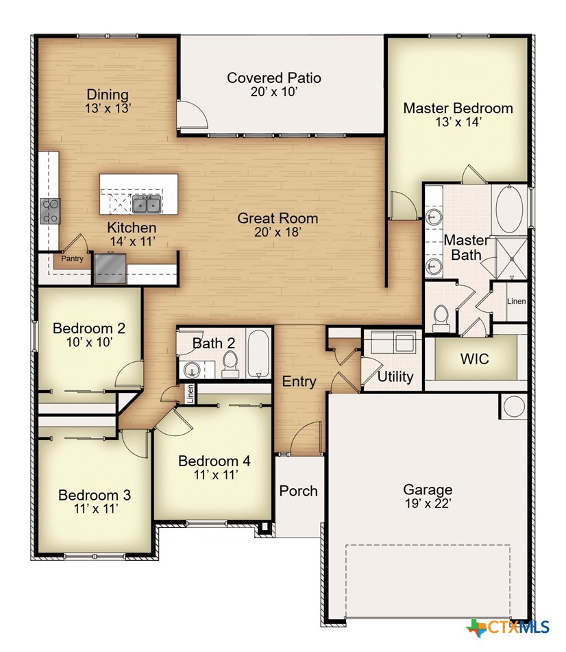 7106 Touchstone Drive Property Photo 4