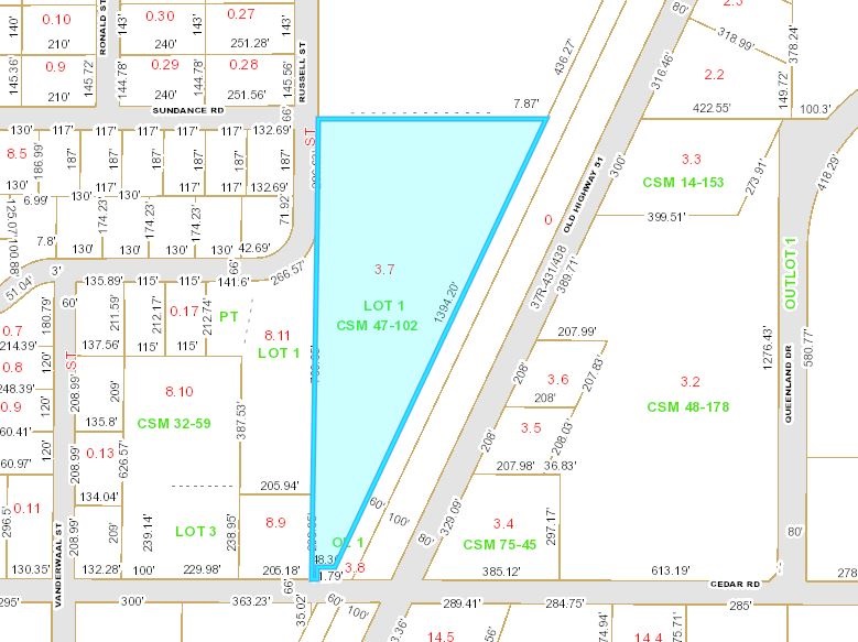 11.33 Ac Old Highway 51 Property Photo 2