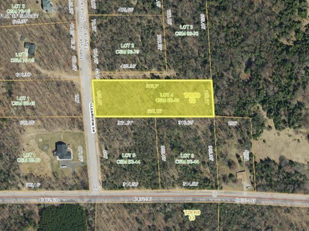 Lot 4 2.86 Acre CLEARVIEW DRIVE Property Photo 1