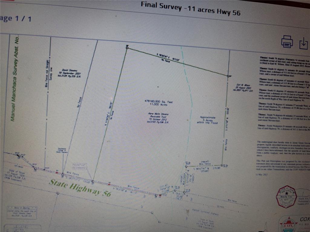 11 Acres State Hwy 56 Property Photo 2
