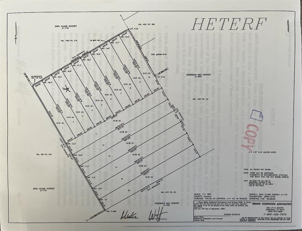 Abs A10172 D Clark Abst Tract 7-3 10.01 Acres Property Photo 1