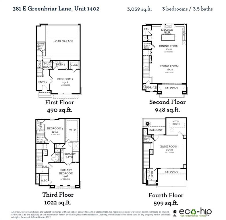 381 E Greenbriar 1402 Property Photo 20