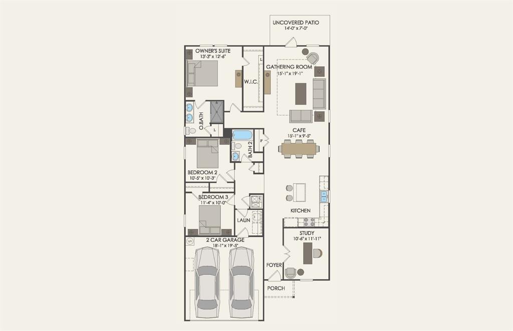 1069 Clear Dusk Lane Property Photo 3