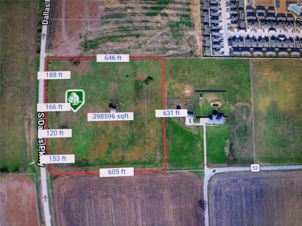9.26 Acres Dallas North Tollway Property Photo 1
