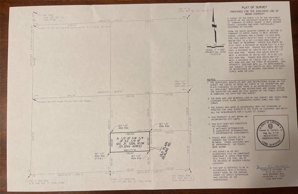 3245 Old Plain Dealing Road Property Photo 1