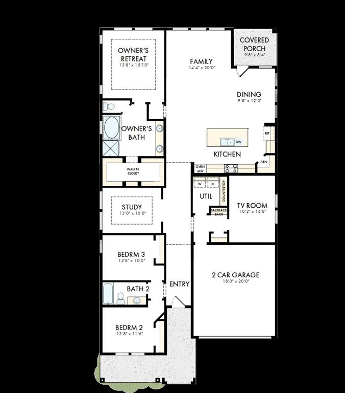 14308 Distant Rock Trail Property Photo 2
