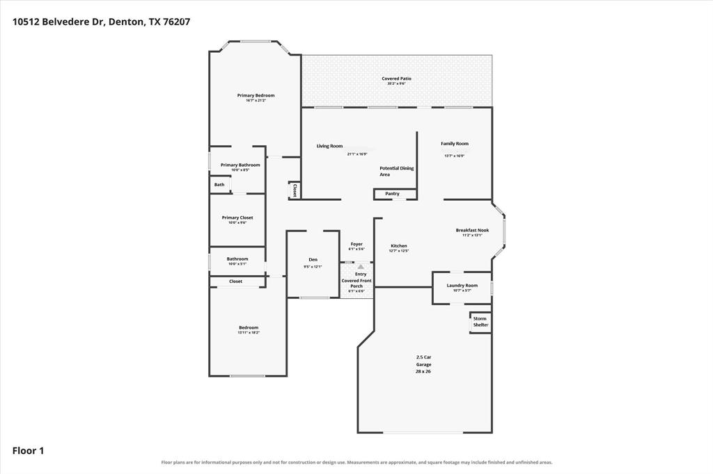 10512 Belvedere Drive Property Photo 1