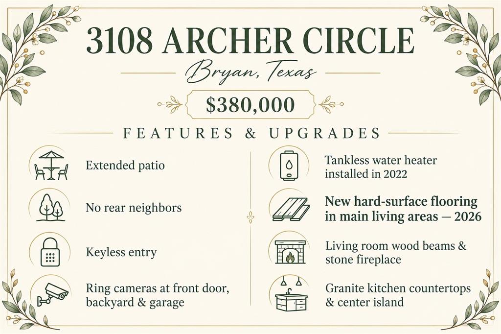 3108 Archer Circle Property Photo 4