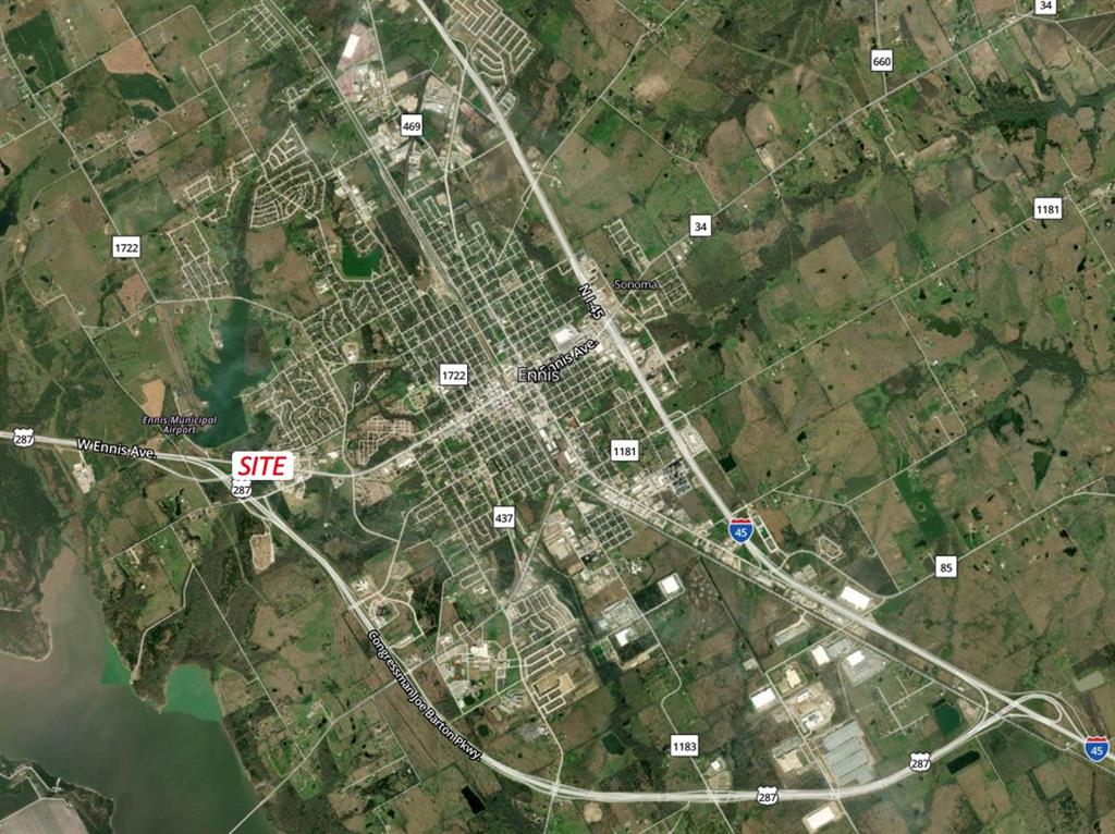 Tbd 4.74 Acres W Ennis Avenue Property Photo 2