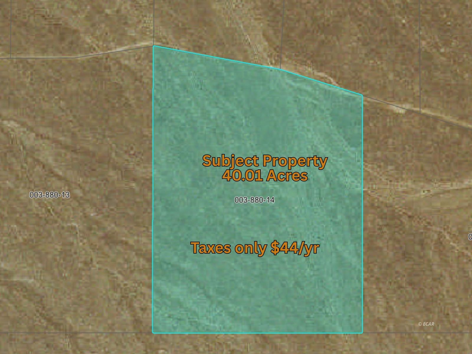 003-880-14 T20 R30 S33 Parcel Property Photo 1