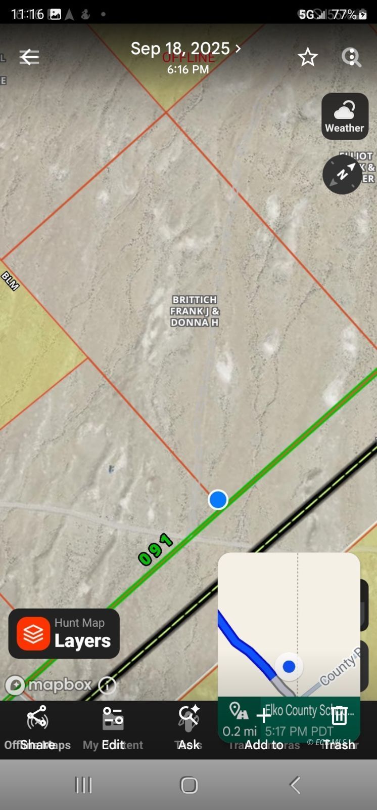 Sec 3 Twp 35n Rge 70e Mdb&m Nv Property Photo 9