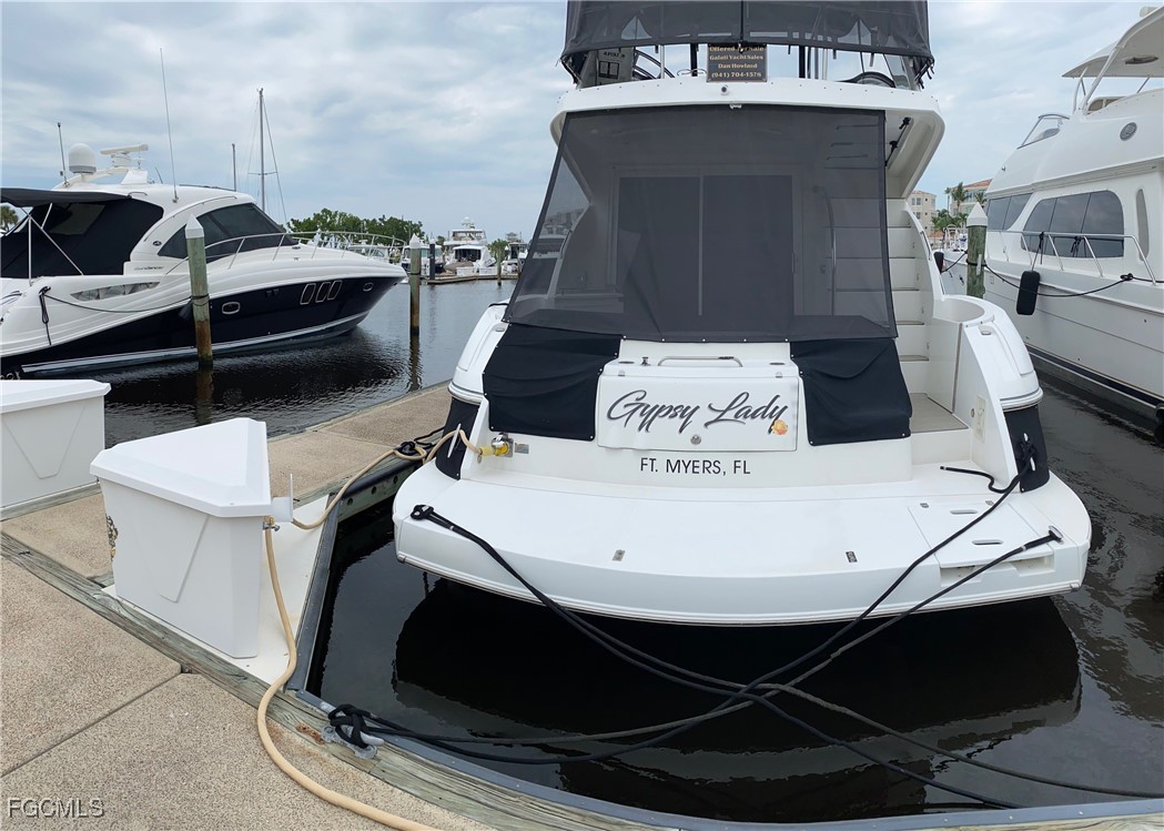 50' Boat Slip E-14 Gulf Harbour Marina Property Photo 2