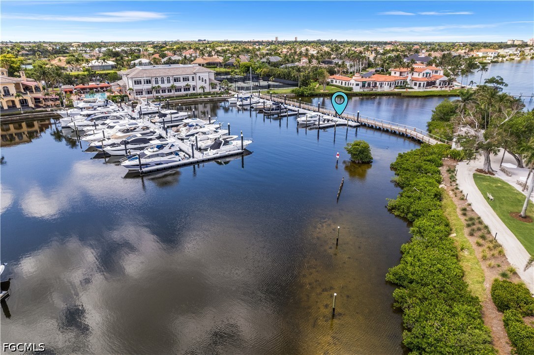 38' Boat Slip A-12 Gulf Harbour Marina Property Photo 10