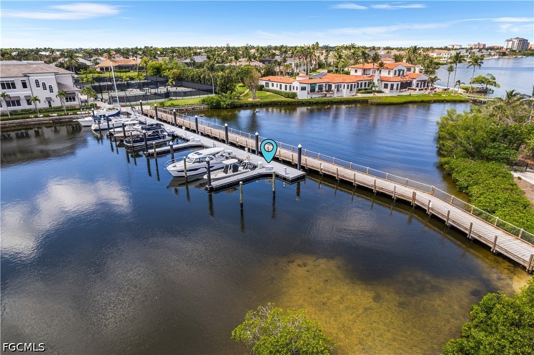 38' Boat Slip A-12 Gulf Harbour Marina Property Photo 11