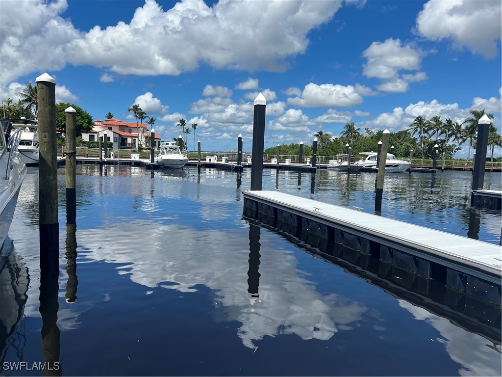 48' Boat Slip B-21 At Gulf Harbour Marina Property Photo 1